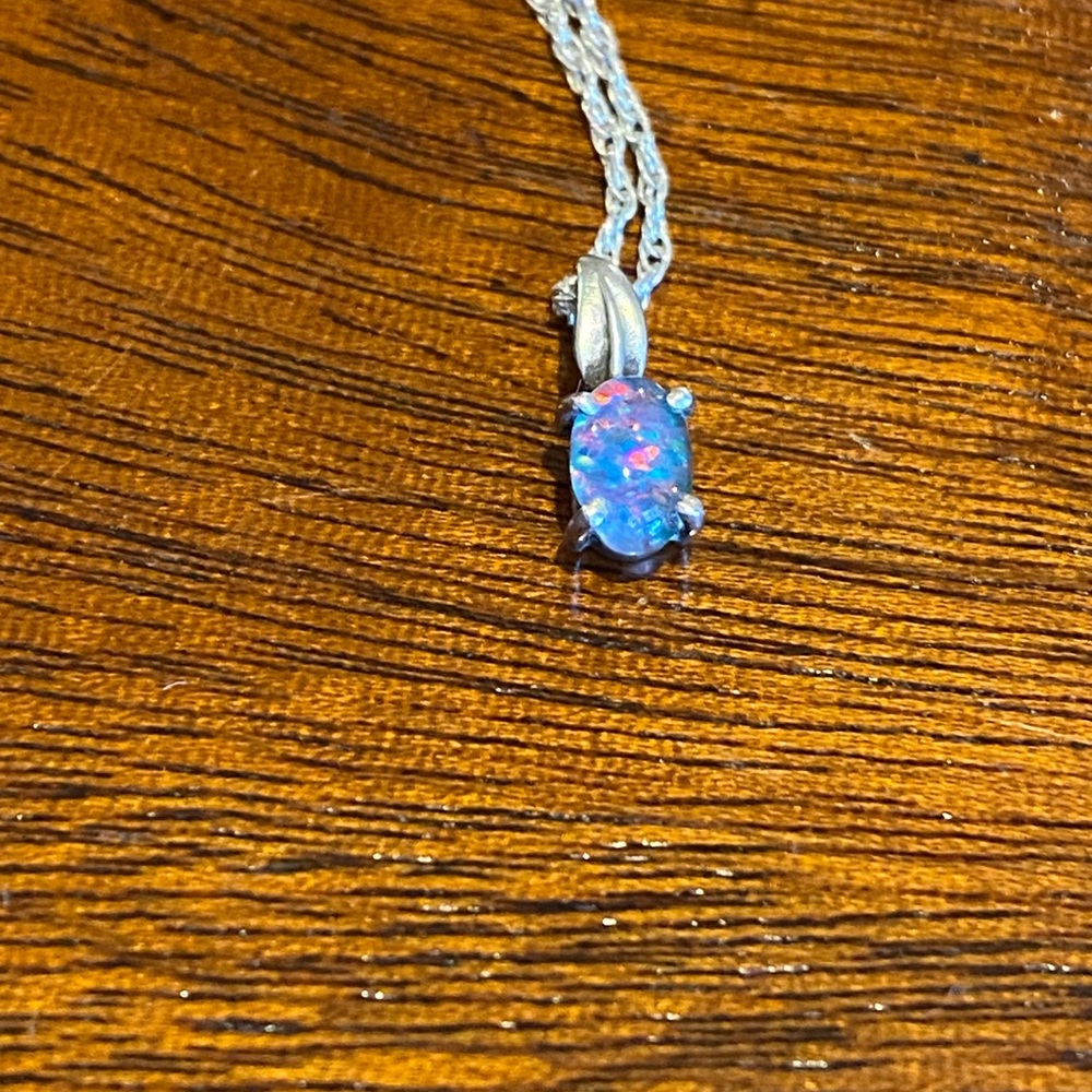 Australian Fire Opal Pendant (only!)